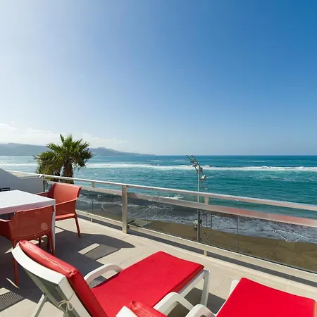 Living Canteras - Beachfront And Huge Terrace Appartement